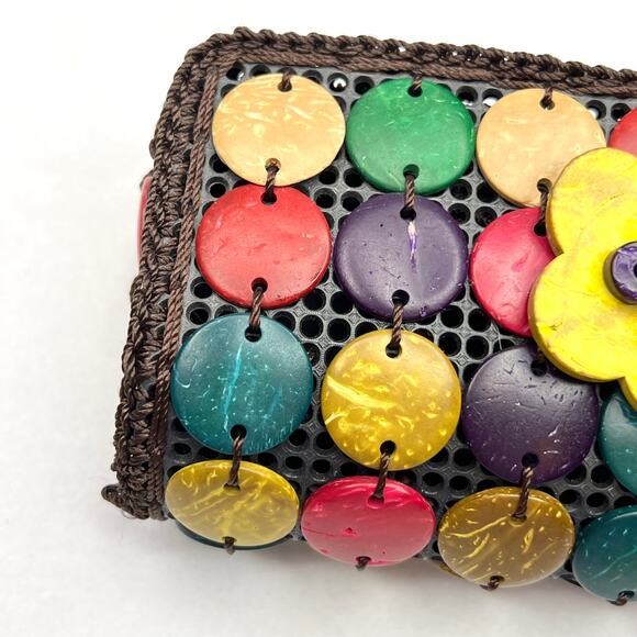 Boho Shell Crochet Wristlet - Picture 5 of 9